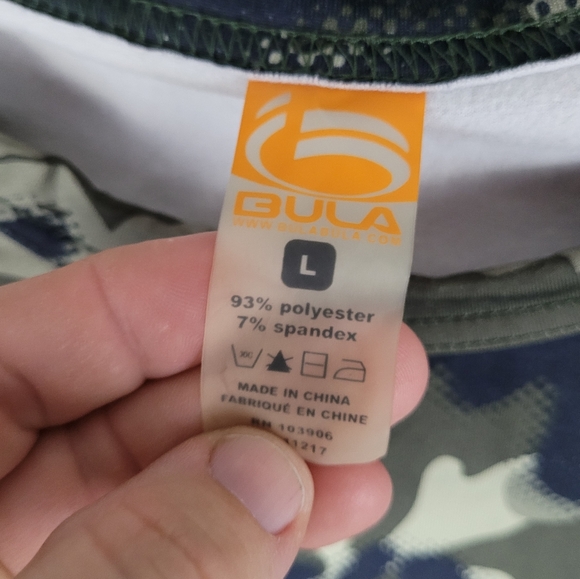 BULA | thermal base layer crewneck long sleeve camo top - Picture 6 of 6